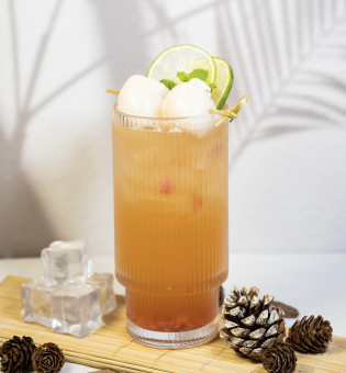 Trà Vải Hoa Hồng